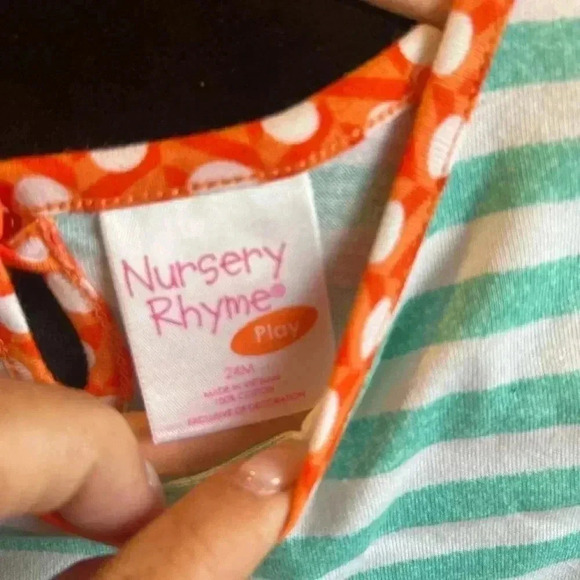 NURSERY RHYME PLAYWEAR DRESS SIZE 24 MONTHS NWOT - Picture 2 of 4